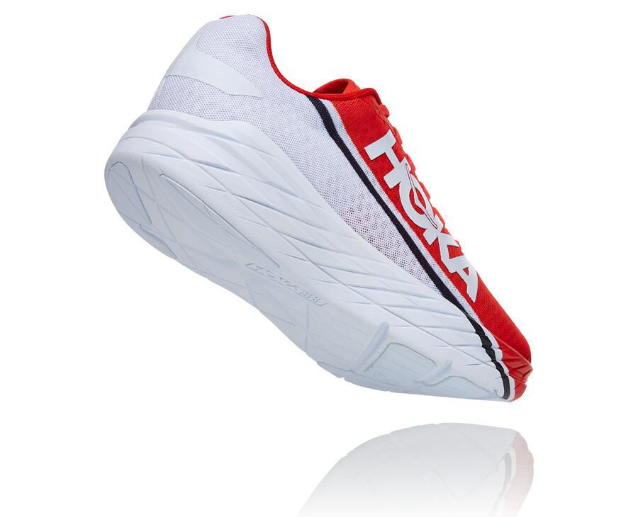 Zapatillas Running Hoka One One Hombre - Rocket X - Rojas/Blancas - OEU495128